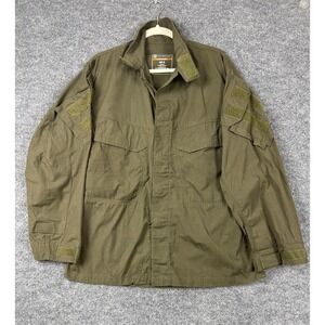 Crye Precision G3 Field Shirt Men Size Medium Short Olive Green Military Combat